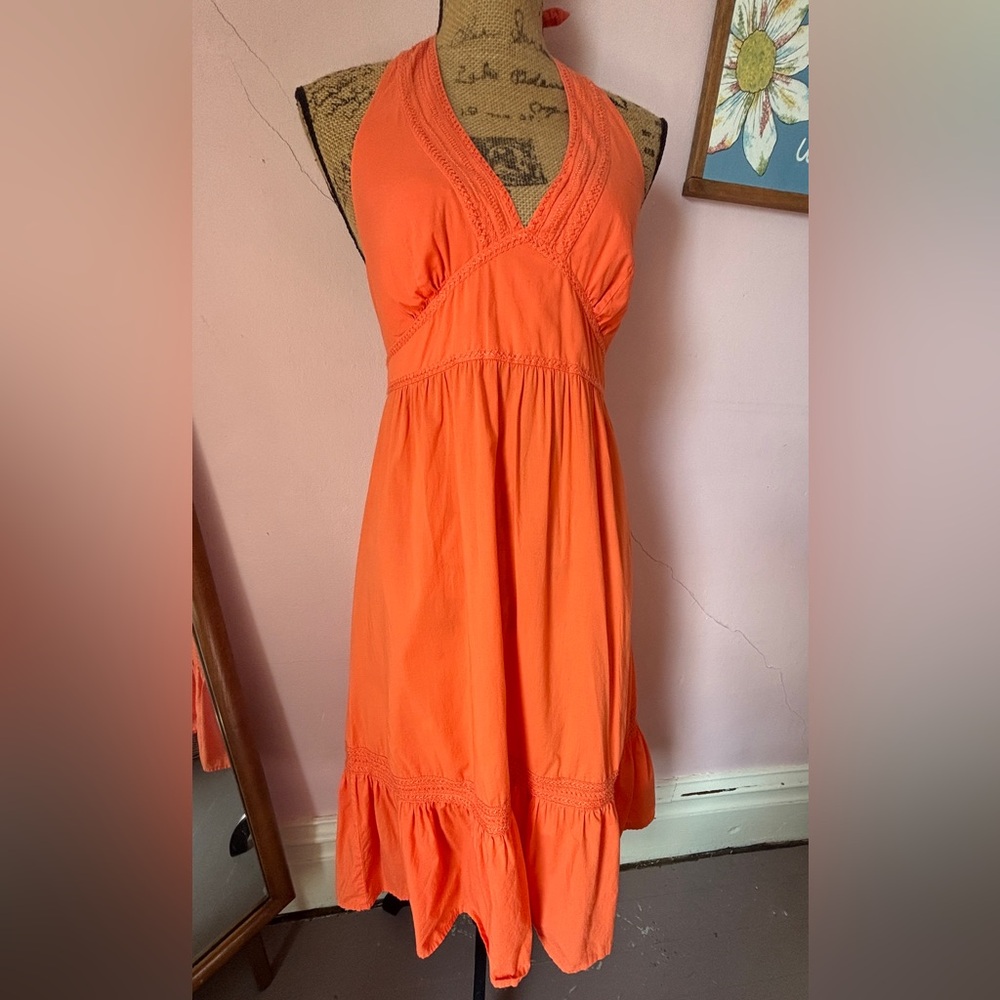 Tommy Bahama Halter Dress 🍊